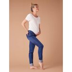 Jean skinny de grossesse envie de fraise bleu fonc
