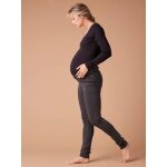 Jean skinny de grossesse envie de fraise denim black