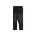 Jean skinny noir délavé pour fille noir Jean skinny noir délavé pour fille noir