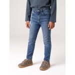 Jean slim fille morpho m�dium bleu moyen