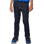 Jean slim gar�on cegob bleu fonc�