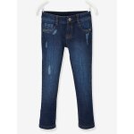Jean slim gar�on morphologik tour de hanches medium effet us� denim brut