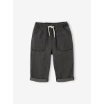 Jean avec taille lastique bb denim gris