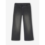Jean tregging fille large denim gris