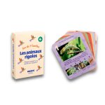 Jeu de 7 familles, les animaux rigolos beige