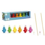 Jeu d'adresse - set pche aux canards arc - en - ciel multicolor