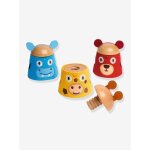 Jeu d'assemblage animaux multicolore