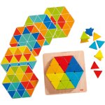 Jeu d assemblage triangles magiques beige