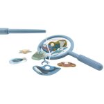 Jeu de bain p�che � la ligne rose bleu, vert, jaune