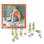 Jeu de billes rouge