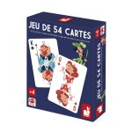 Jeu de cartes 54 pi�ces th�me f�te foraine multicolore