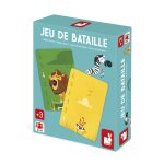 Jeu de cartes bataille les animaux d?afrique multicolore