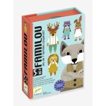 Jeu de cartes familou bleu