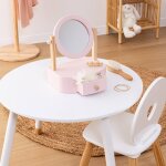 Jeu coiffeuse À poser enfant - chary rose Jeu coiffeuse À poser enfant - chary rose