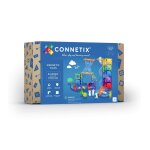 Jeu de construction magntique arc - en - ciel paquet course de balle, 66 pices arc - en - ciel