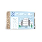 Jeu de construction magn�tique clair paquet rectangle, 12 pi�ces transparent