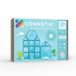 Jeu de construction magn�tique �dition caritative pack teal, 20 pi�ces teal