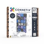 Jeu de construction magn�tique galaxy pack circuit � billes, 61 pi�ces multicolore