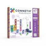 Jeu de construction magn�tique launcher pack circuit � billes, 47 pi�ces multicolore