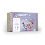 Jeu de construction magn�tique pastel mini - paquet, 32 pi�ces pastel