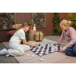 Jeu de dames xxl - jeu de soci�t� classique multicolore