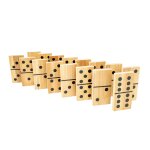 Jeu dominos g�ant bois fsc� multi couleur