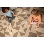 Jeu domino g�ant en bois fsc - jeu de soci�t� famille - jeu g�ant multicolore