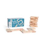 Jeu domino g�ant en bois fsc - jeu de soci�t� famille multicolore