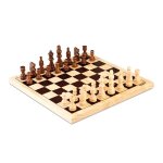 Jeu d'checs beige
