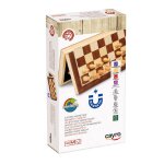Jeu d'�checs magn�tiques marron