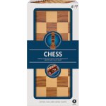 Jeu d'échec pliable en bois multicolore Jeu d'échec pliable en bois multicolore