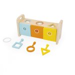Jeu �ducatif la boite � clefs multicolore