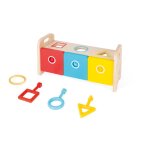 Jeu ducatif la boite  clefs multicolore