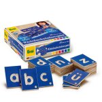 Jeu ducatif lettres minuscules bleu