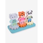 Jeu d empilage � engrenages jungle friends b�b� small foot multicolore
