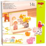 Jeu � empiler 3d � la ferme beige