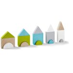 Jeu d'encastrement tours city beige