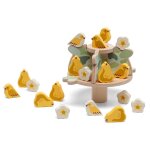 Jeu d'quilibre arbres et oiseaux jaune