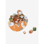 Jeu d'quilibre renard en bois fsc orange