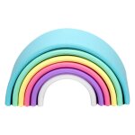 Jeux d'�veil � empiler - arc en ciel multicolor