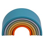 Jeux d'�veil � empiler - arc en ciel multicolor