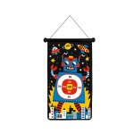 Jeu de fl�chettes magn�tiques robots noir