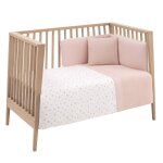 Jeu de literie pour lit b�b� rose