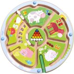 Jeu magnétique labyrinthe de chiffres vert Jeu magnétique labyrinthe de chiffres vert