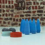 Jeu de moes multi - coloured