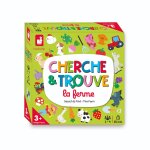 Jeu d'observation cherche et trouve la ferme multicolore