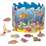 Jeu de p�che � la ligne bleu