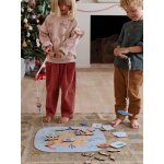 Jeu de pêche à la ligne en bois fsc® bleu Jeu de pêche à la ligne en bois fsc® bleu