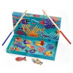 Jeux de p�che � la ligne : poissons graphiques multicolore