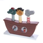 Jeu pop up bondissant pirate multicolore